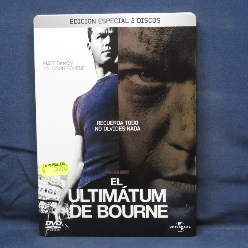 EL ULTIMÁTUM DE BOURNE - 2 DVD CAJA METÁLICA