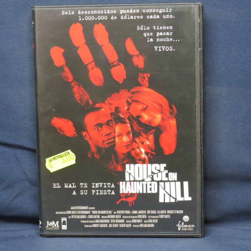 HOUSE ON HAUNTED HILL - DVD