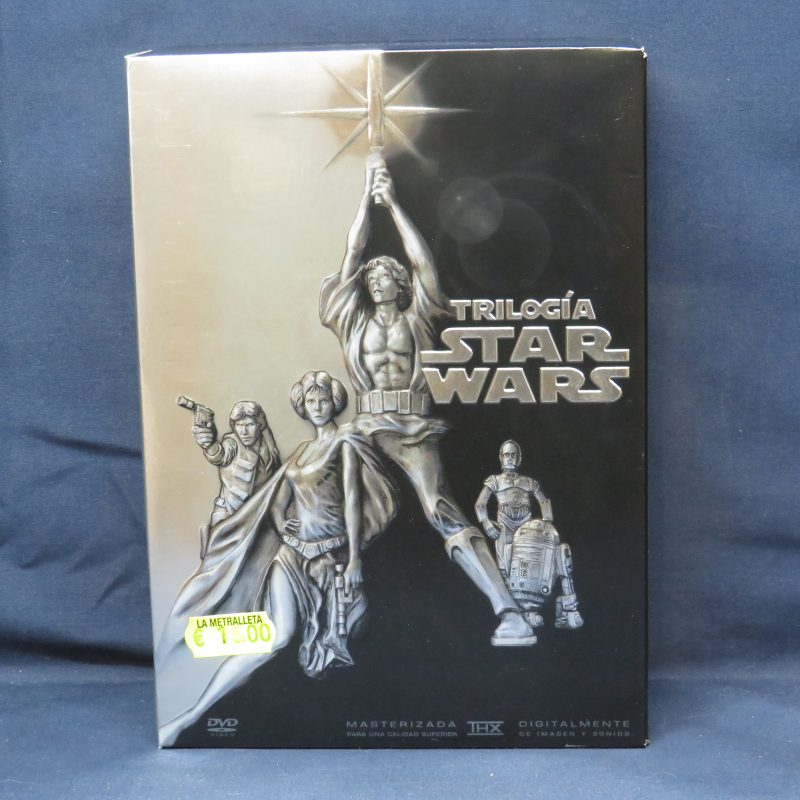 LA TRILOGIA STAR WARS : LA GUERRA DE LAS GALAXIAS UNA NUEVA ESPERANZA / EL IMPERIO CONTRA ATACA / EL RETORNO DEL JEDI - 3 DVD