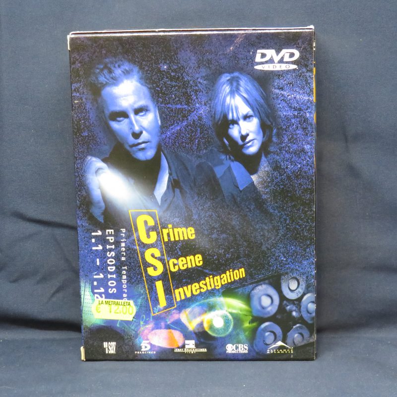 CSI - PRIMERA TEMPORADA ( CAPITULOS 1-12 ) - 3 DVD