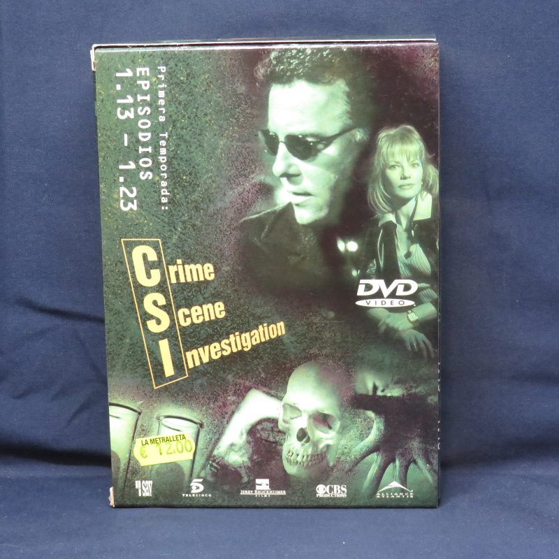 CSI - PRIMERA TEMPORADA ( CAPITULOS 13-23 ) - 3 DVD