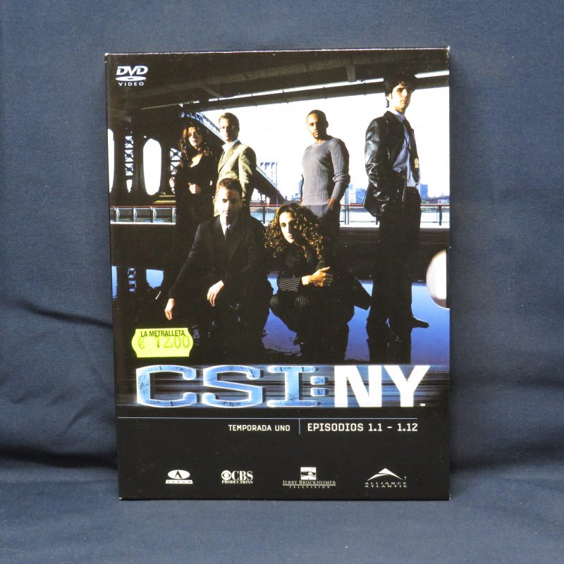 CSI NY - PRIMERA TEMPORADA ( CAPITULOS 1 - 12 ) -  3 DVD