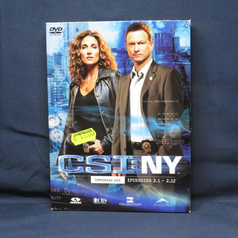 CSI NY - SEGUNDA TEMPORADA ( CAPITULOS 1 - 12 ) - 3 DVD
