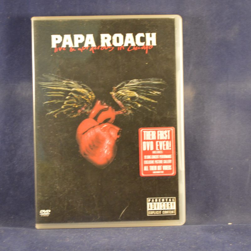 PAPA ROACH - LIVE AND MURDEROUS IN CHICAGO - DVD