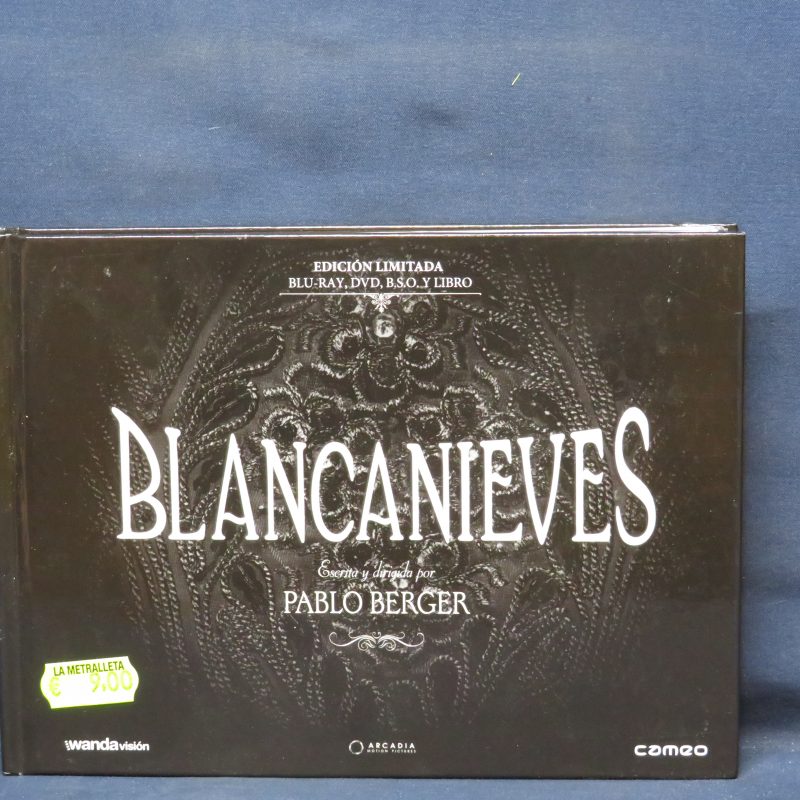 BLANCANIEVES - BLU-RAY + DVD + B.S.O + LIBRO