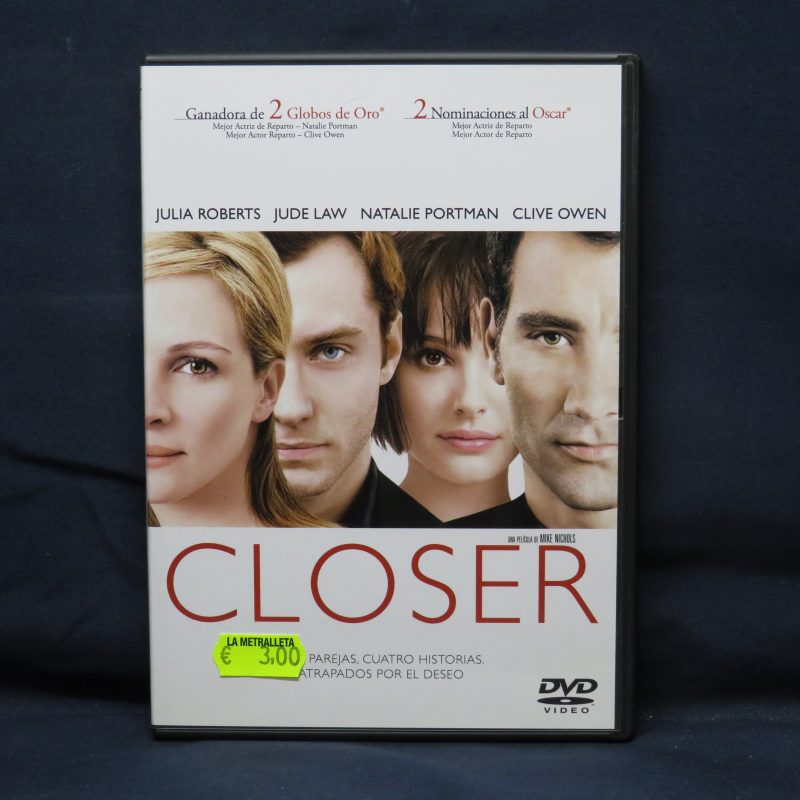 CLOSER - DVD