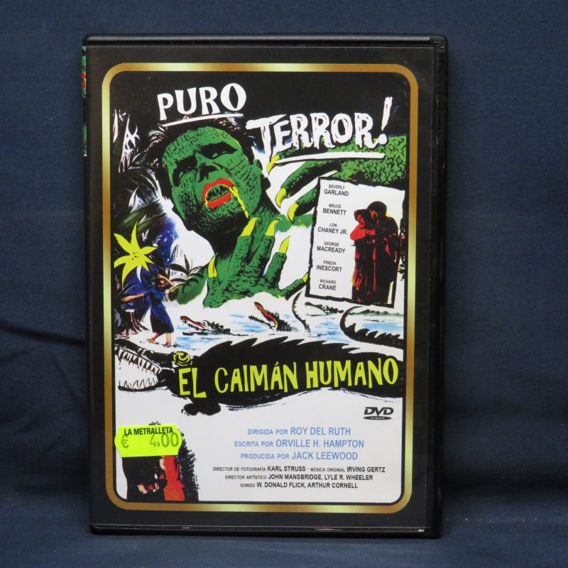 EL CAIMÁN HUMANO - DVD