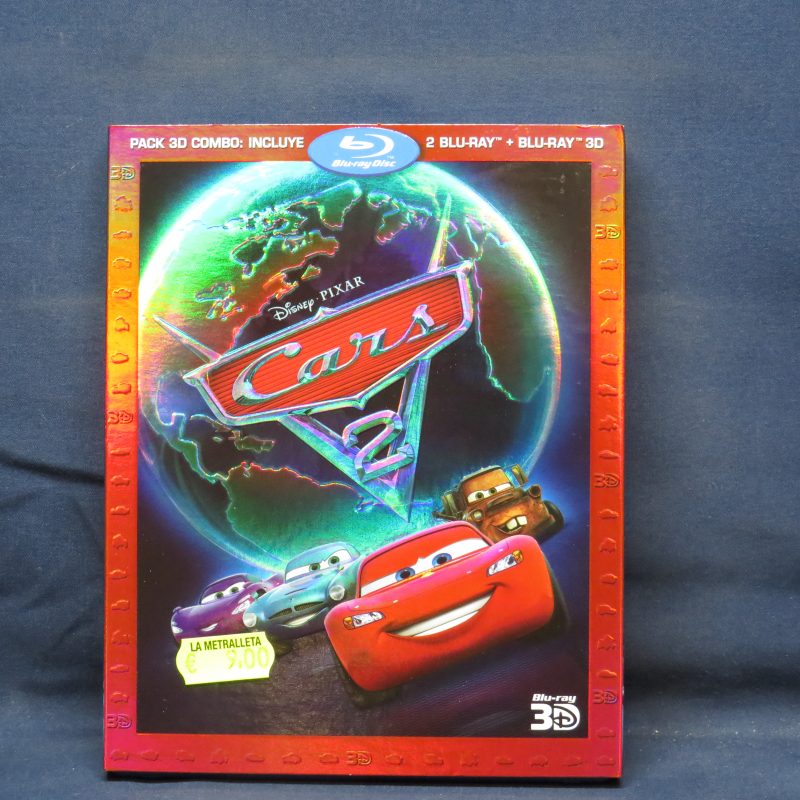 CARS 2 - 2 BLU-RAY + BLU-RAY 3D