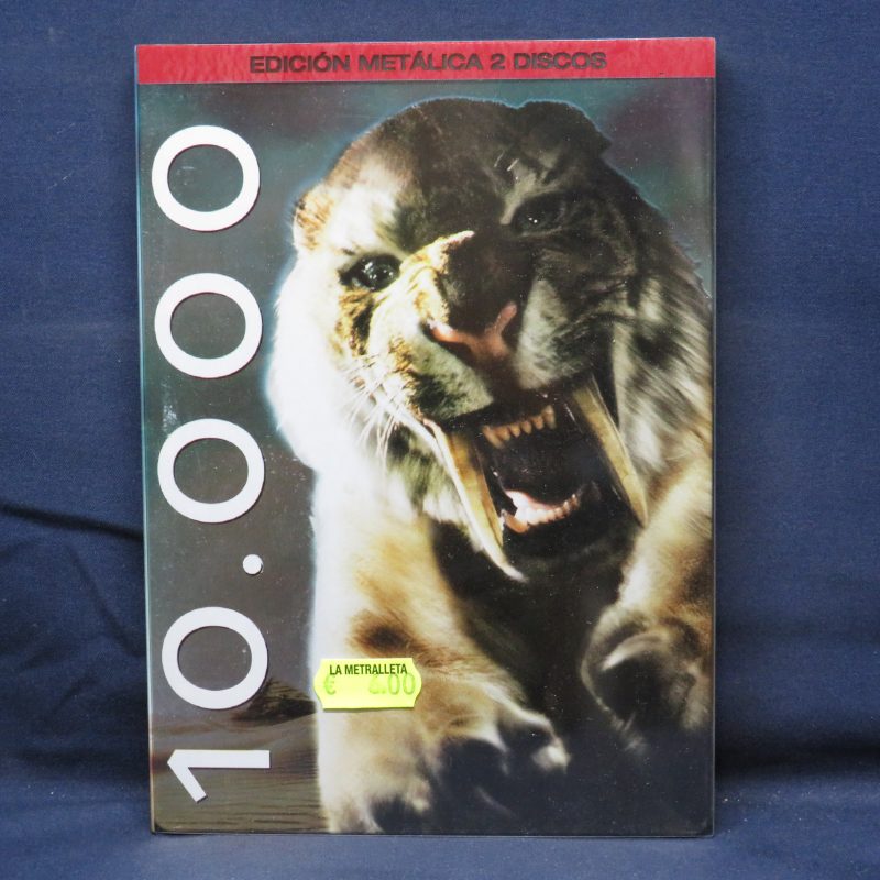 10.000 - 2 DVD CAJA METÁLICA
