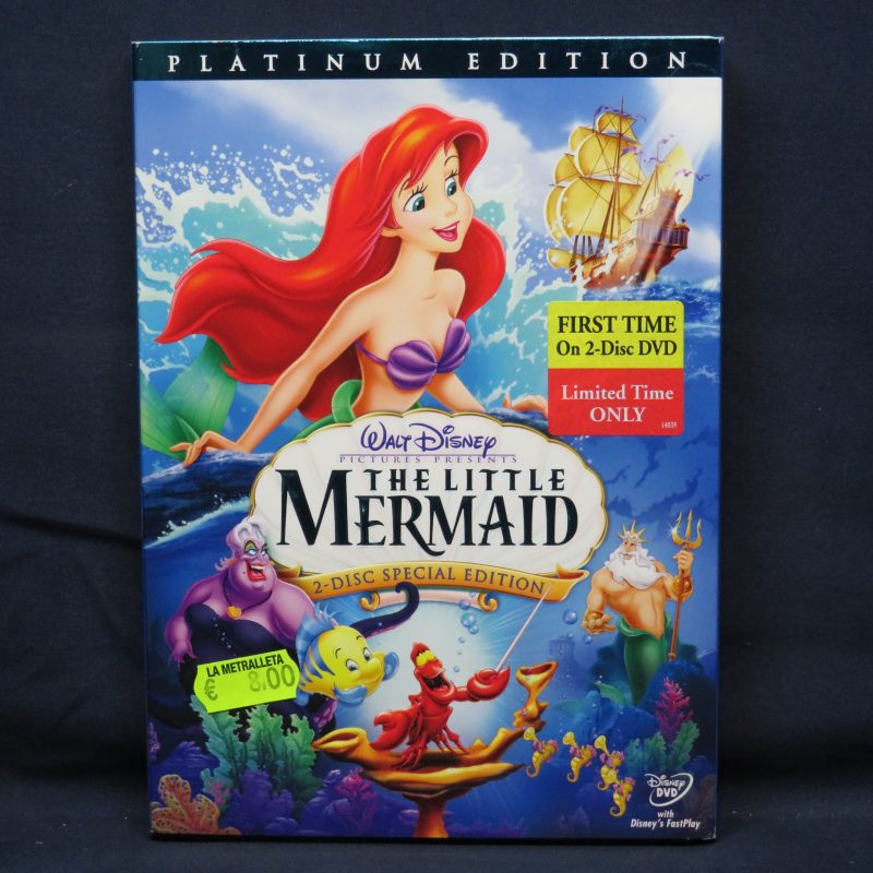 THE LITTLE MERMAID - 2 DVD