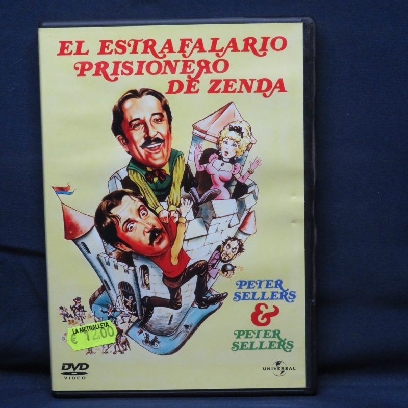 EL ESTRAFALARIO PRISIONERO  DE ZENDA - DVD