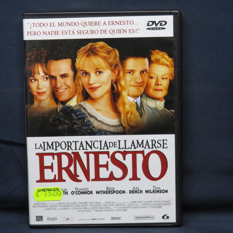 LA IMPORTANCIA DE LLAMARSE ERNESTO - DVD