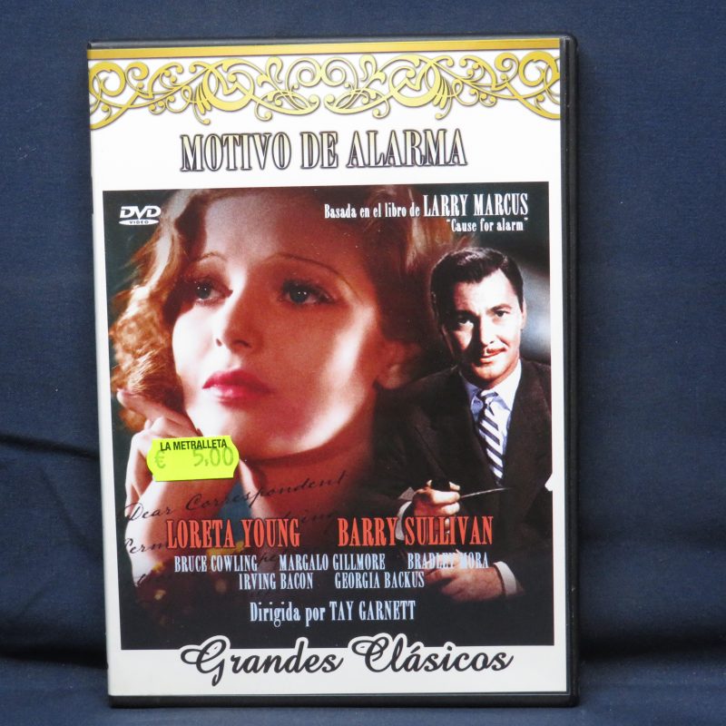 MOTIVO DE ALARMA - DVD