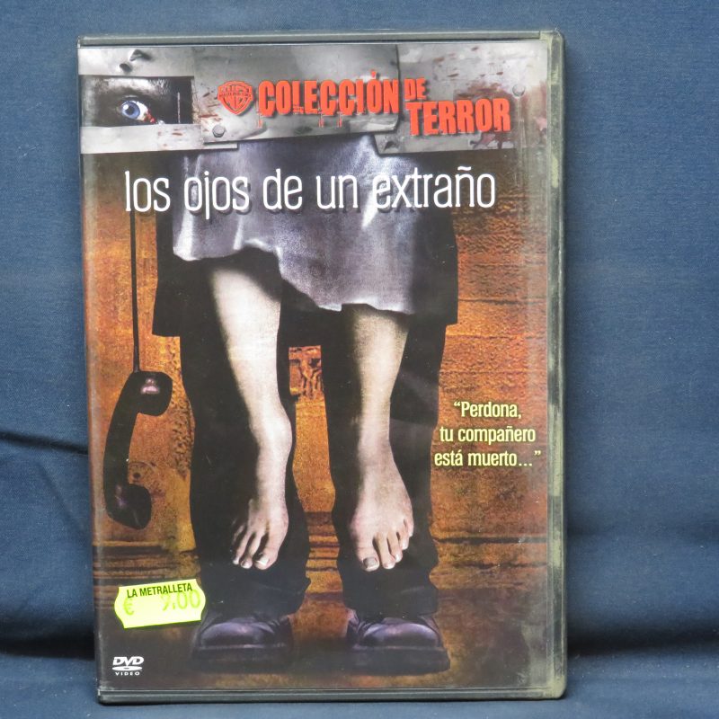 LOS OJOS DE UN EXTRAÑO - DVD