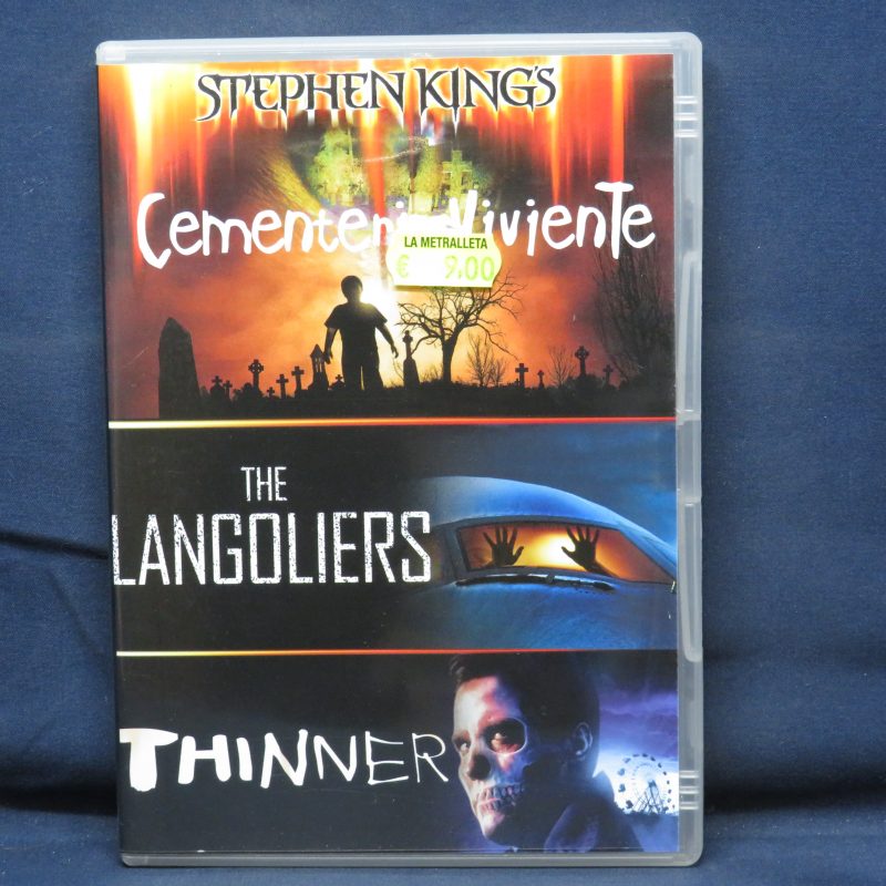 CEMENTERIO VIVIENTE - THE LANGOLIERS - THINNER - DVD