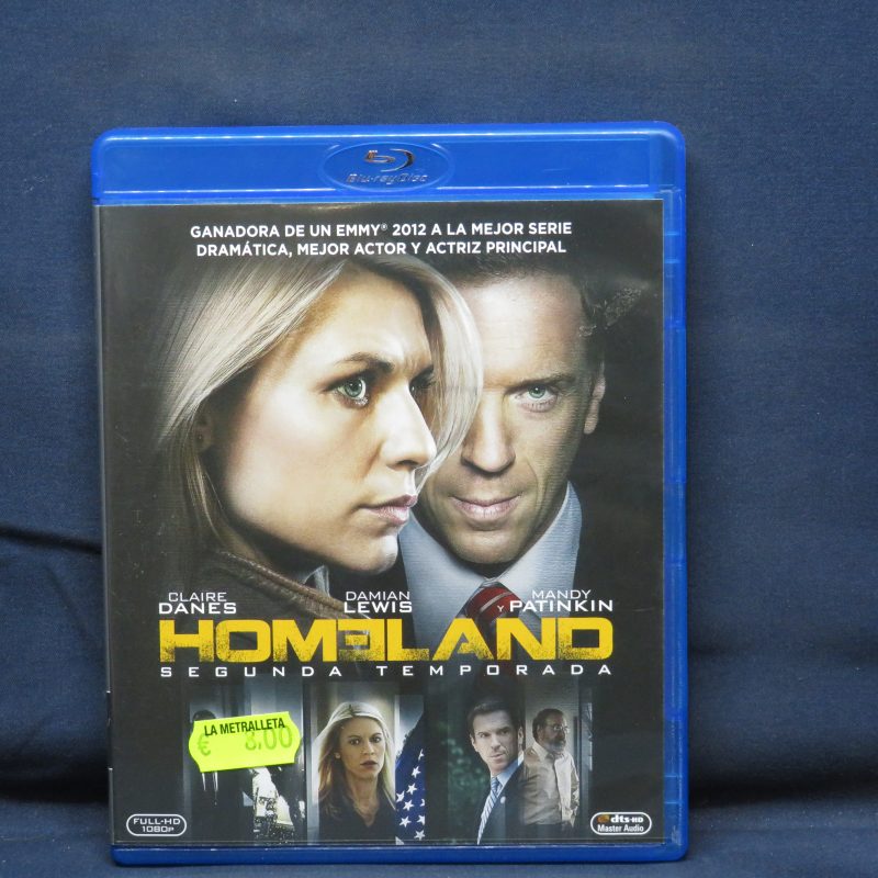 HOMELAND -    SEGUNDA TEMPORADA - BLU RAY