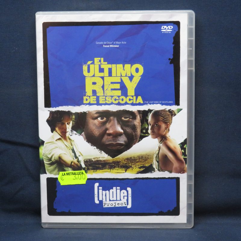 EL ÚLTIMO REY DE ESCOCIA - DVD