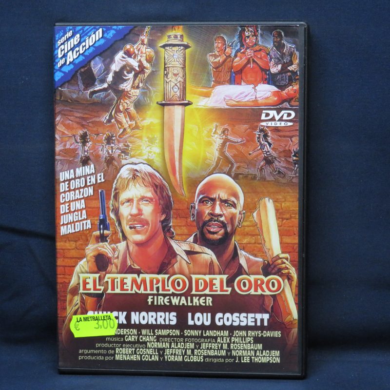EL TEMPLO DEL ORO - DVD