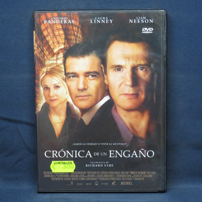 CRÓNICA DE UN ENGAÑO - DVD