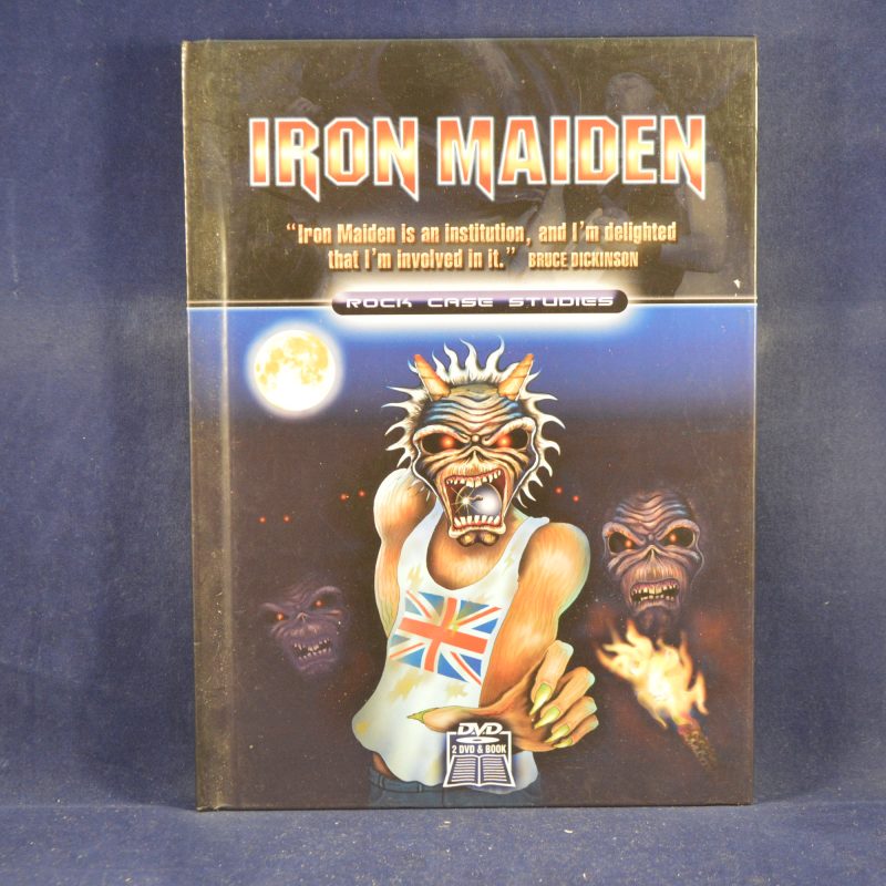 IRON MAIDEN - ROCK CASE STUDIES - 2 DVD + BOOK