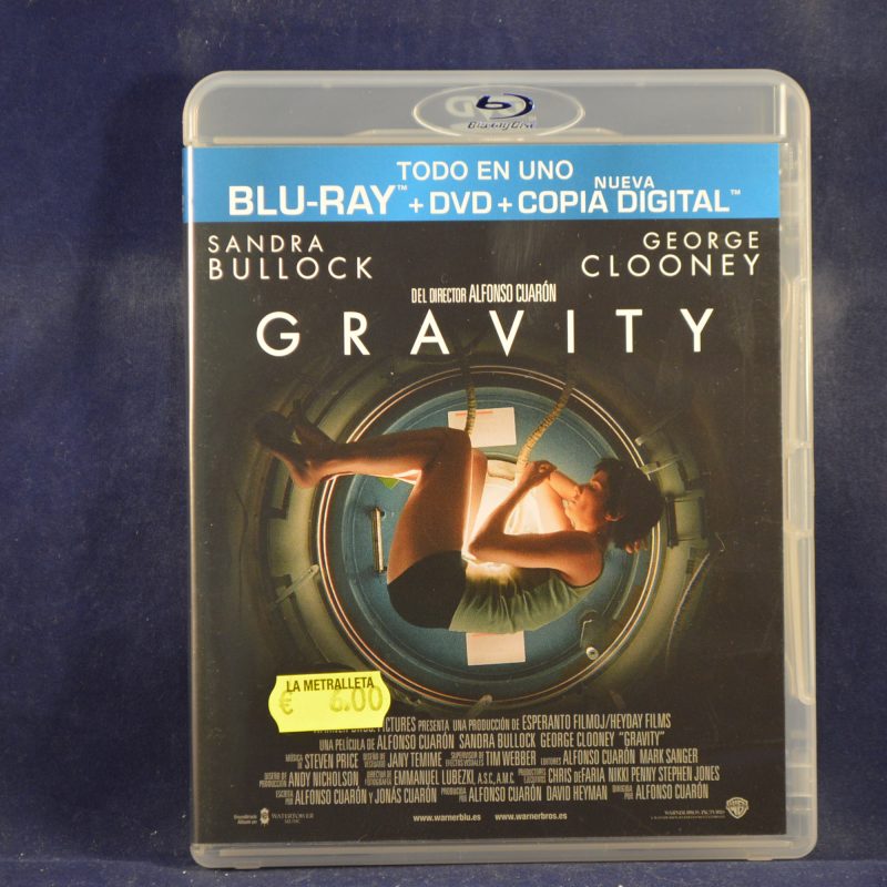 GRAVITY - BLU-RAY + DVD + COPIA DIGITAL