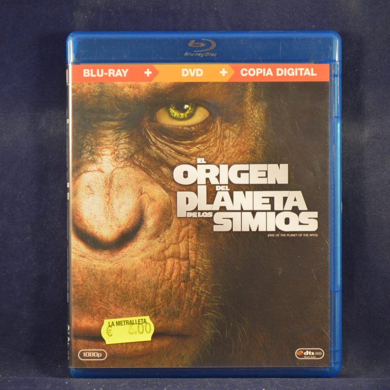 EL ORIGEN DEL PLANETA DE LOS SIMIOS - BLU-RAY + DVD + COPIA DIGITAL