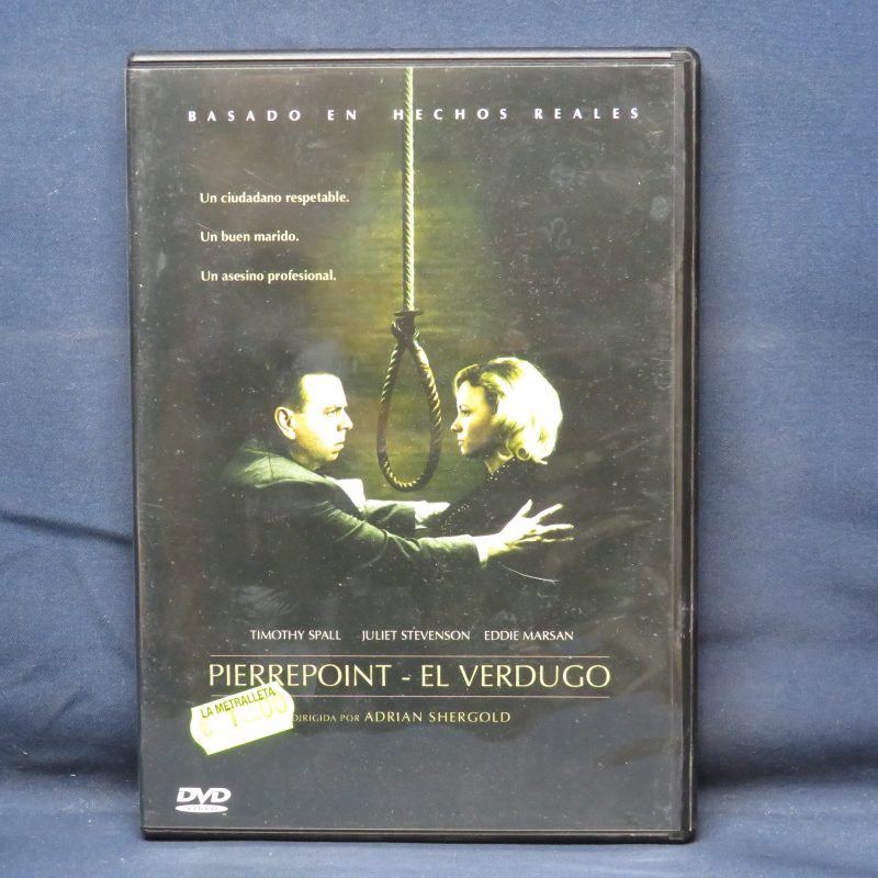 PIERREPOINT - EL VERDUGO - DVD