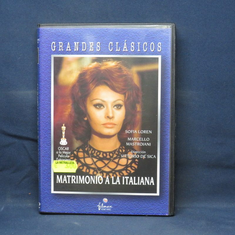 MATRIMONIO A LA ITALIANA - DVD