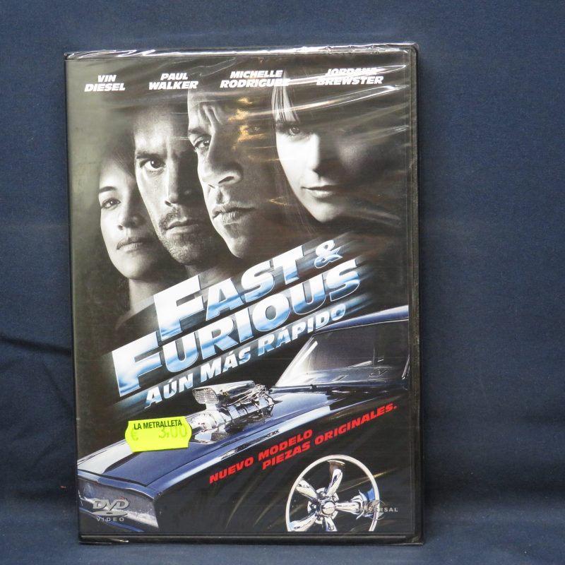 FAST & FURIOUS  AUN  MAS RAPIDO - DVD