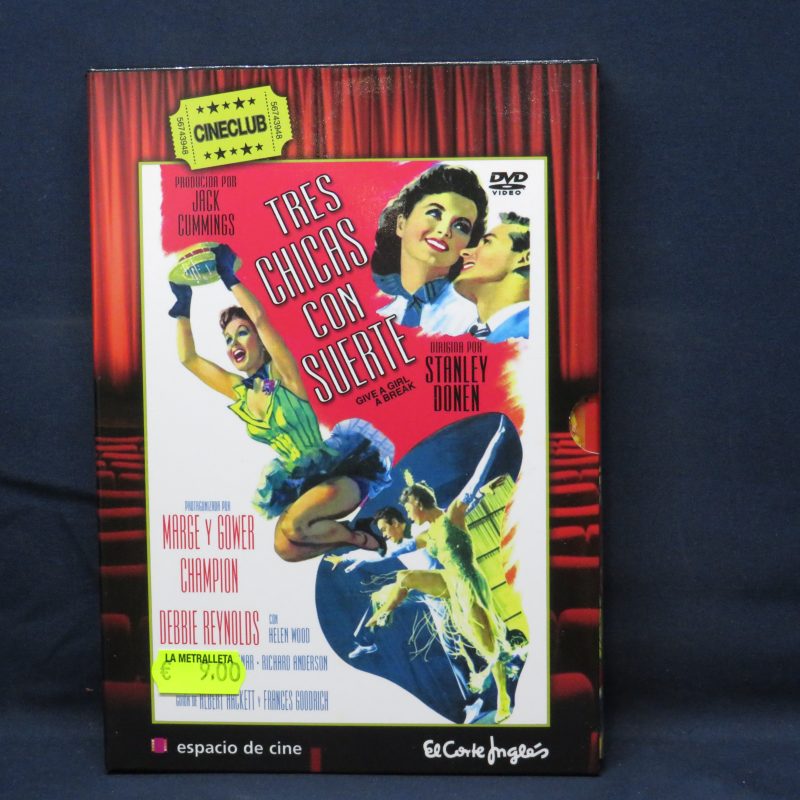 TRES CHICAS CON SUERTE - DVD
