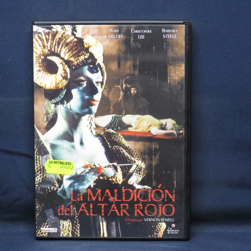 LA MALDICIÓN DEL ALTAR ROJO - DVD