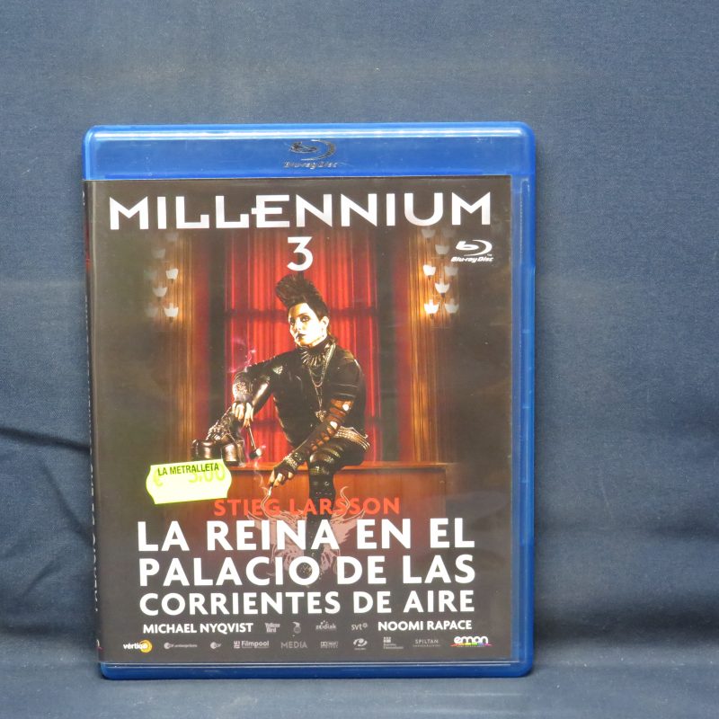 LA REINA EN EL PALACIO DE LAS CORRIENTES DE AIRE - BLU-RAY