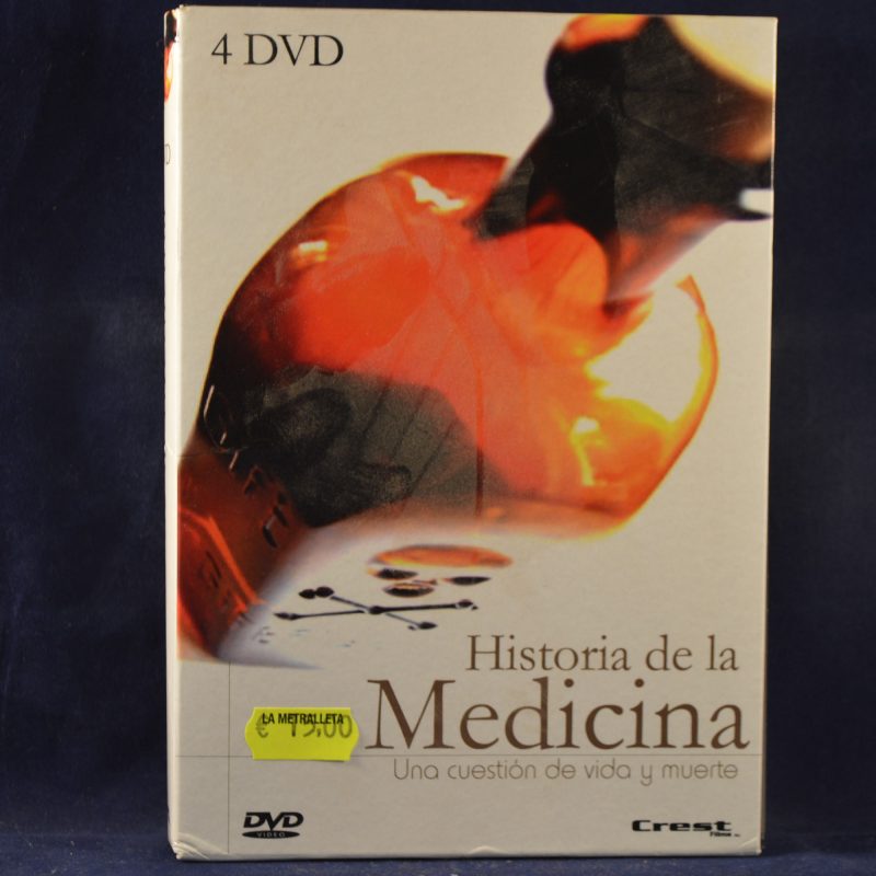 HISTORIA DE LA MEDICINA : UNA CUESTIÓN DE VIDA O MUERTE - 4 DVD