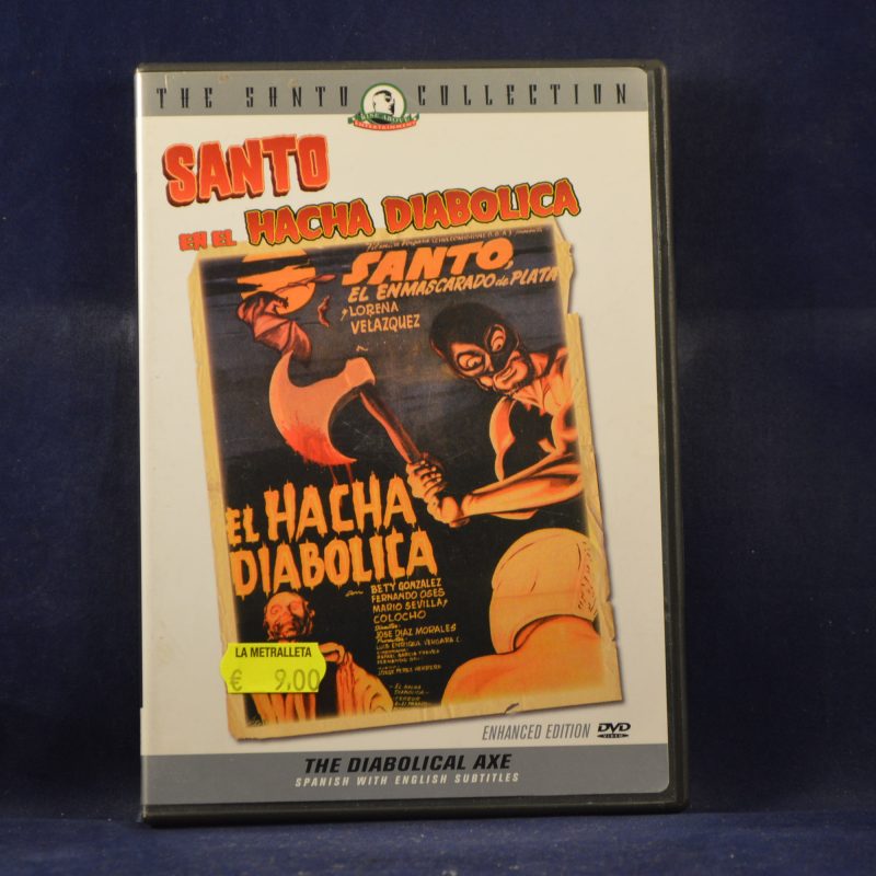 SANTO EN EL HACHA DIABÓLICA - DVD