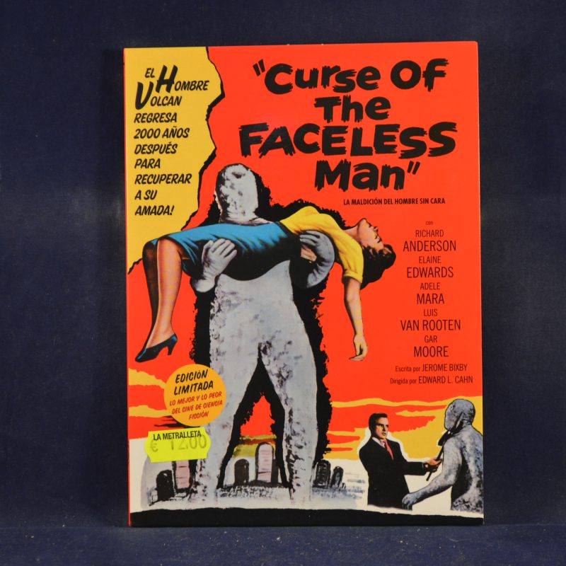 CURSE OF THE FACELESS MAN - DVD IDIOMA INGLÉS SUBTÍTULOS EN ESPAÑOL