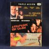 EL PRIMER CABALLERO · ATRAPADOS SIN SALIDA · MR.JONES - 3 DVD