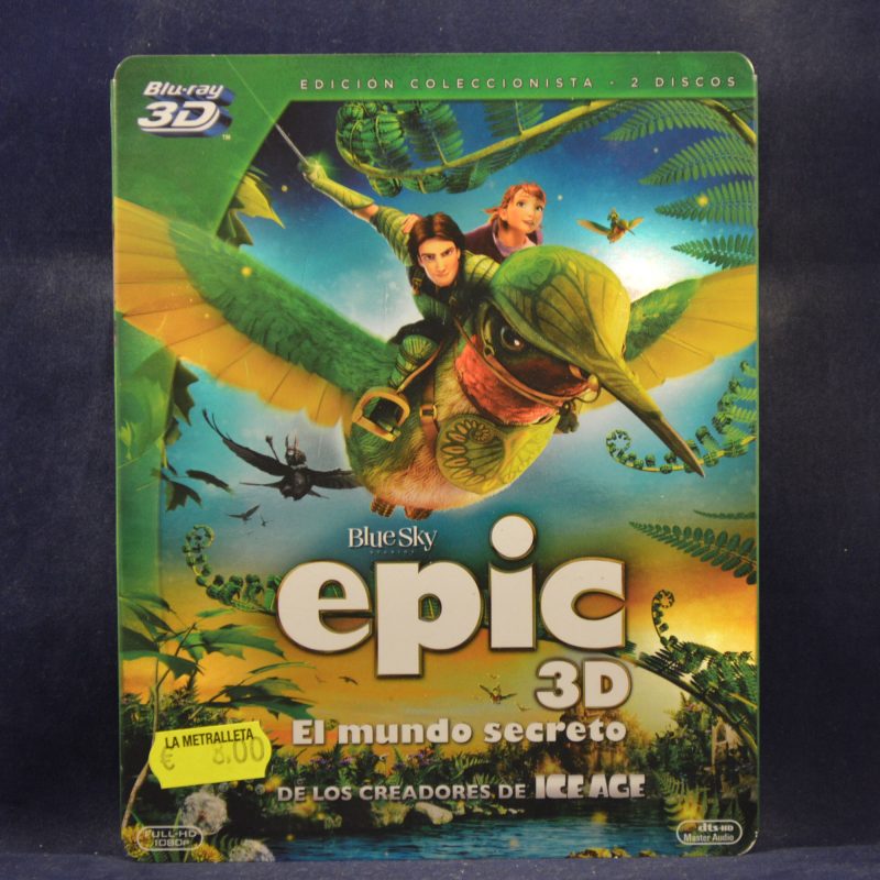 EPIC : EL MUNDO SECRETO - BLU-RAY + BLU-RAY 3D