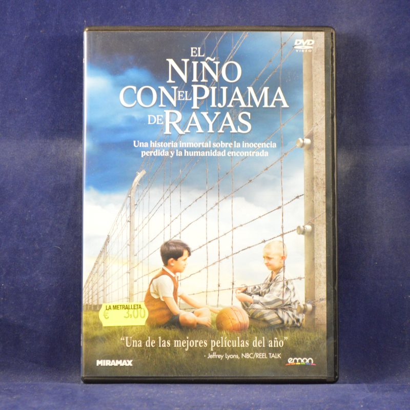EL NIÑO CON EL PIJAMA DE RAYAS - DVD