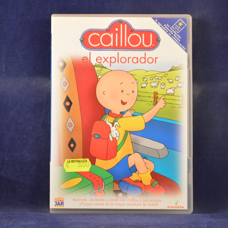 CAILLOU EL EXPLORADOR - DVD