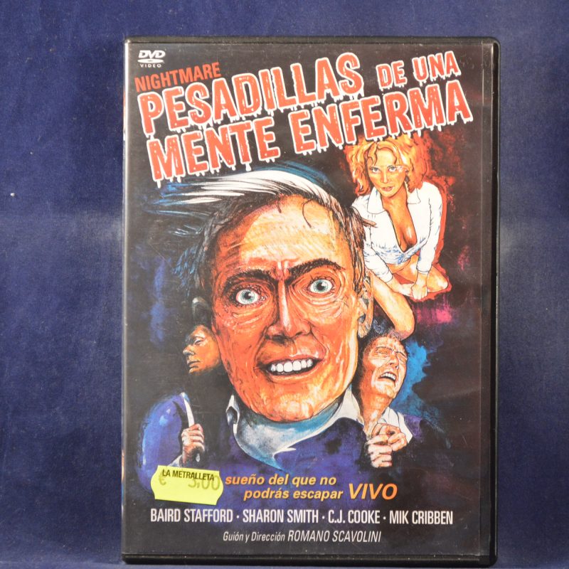 PESADILLAS DE UNA MENTE ENFERMA - DVD