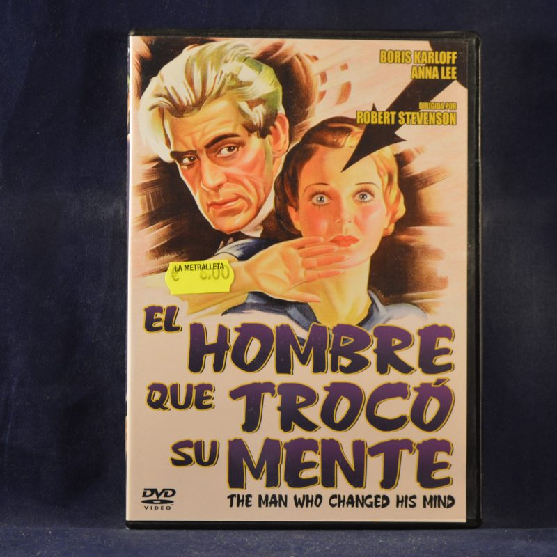 EL HOMBRE QUE TROCÓ SU MENTE - DVD