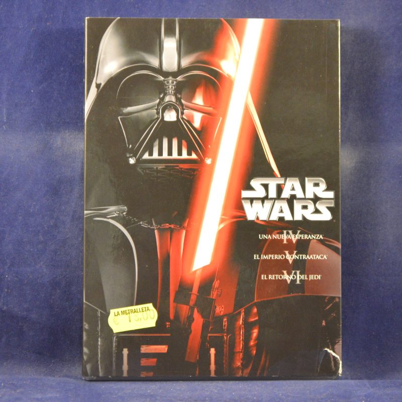 STAR WARS : UNA NUEVA ESPERANZA / EL IMPERIO CONTRAATACA / EL RETORNO DEL JEDI - 3 DVD