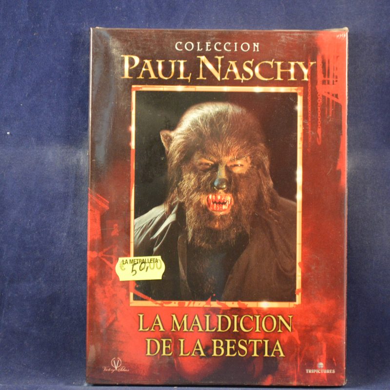 LA MALDICIÓN DE LA BESTIA - COLECCIÓN PAUL NASCHY - DVD