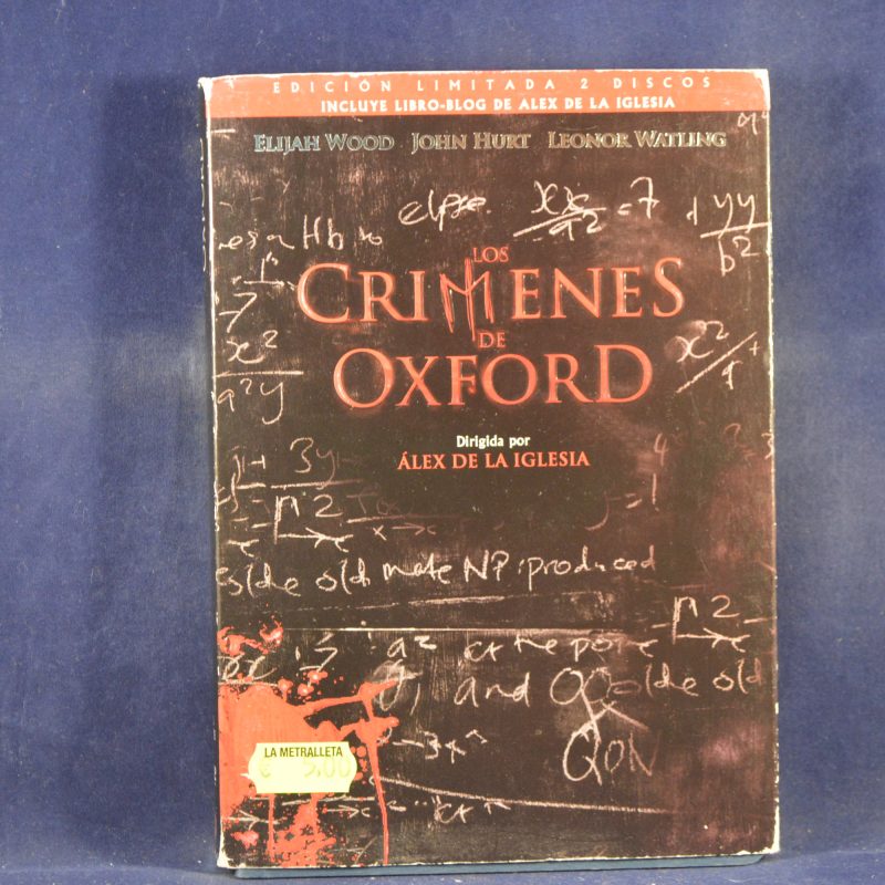 LOS CRÍMENES DE OXFORD - 2 DVD