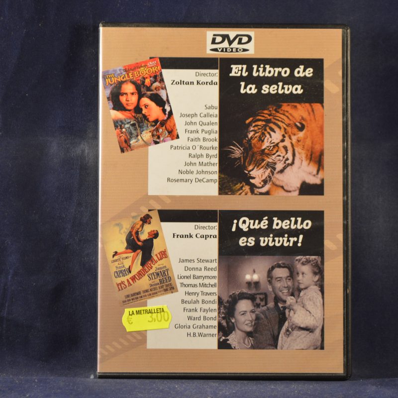 EL LIBRO DE LA SELVA / ¡ QUÉ BELLO ES VIVIR ! - DVD