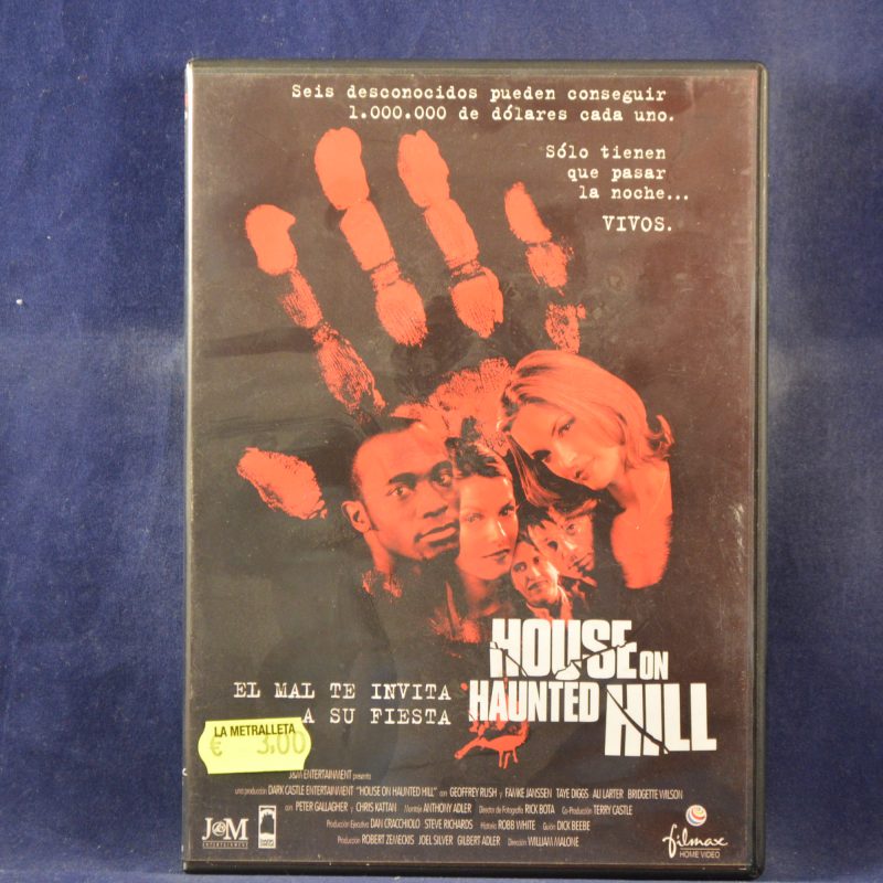 HOUSE ON HAUNTED HILL - DVD