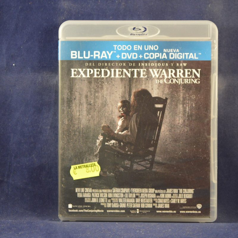 EXPEDIENTE WARREN - BLU-RAY