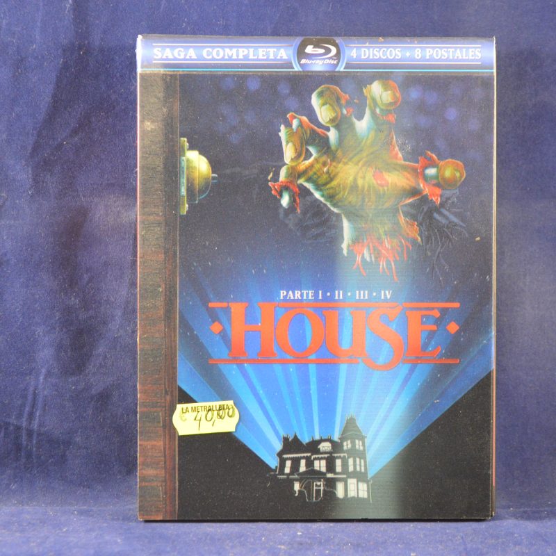 HOUSE  : PARTE I , II , III , IV - LA SAGA COMPLETA - BLU-RAY BOX SET