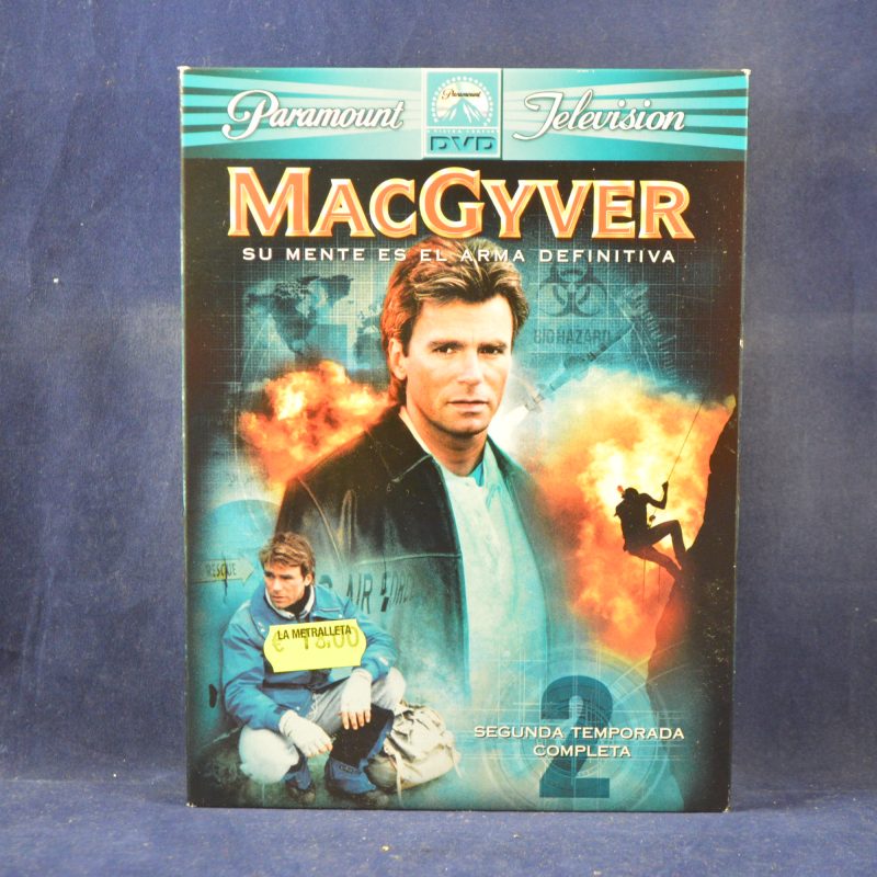 MACGYVER - SEGUNDA TEMPORADA COMPLETA - DVD