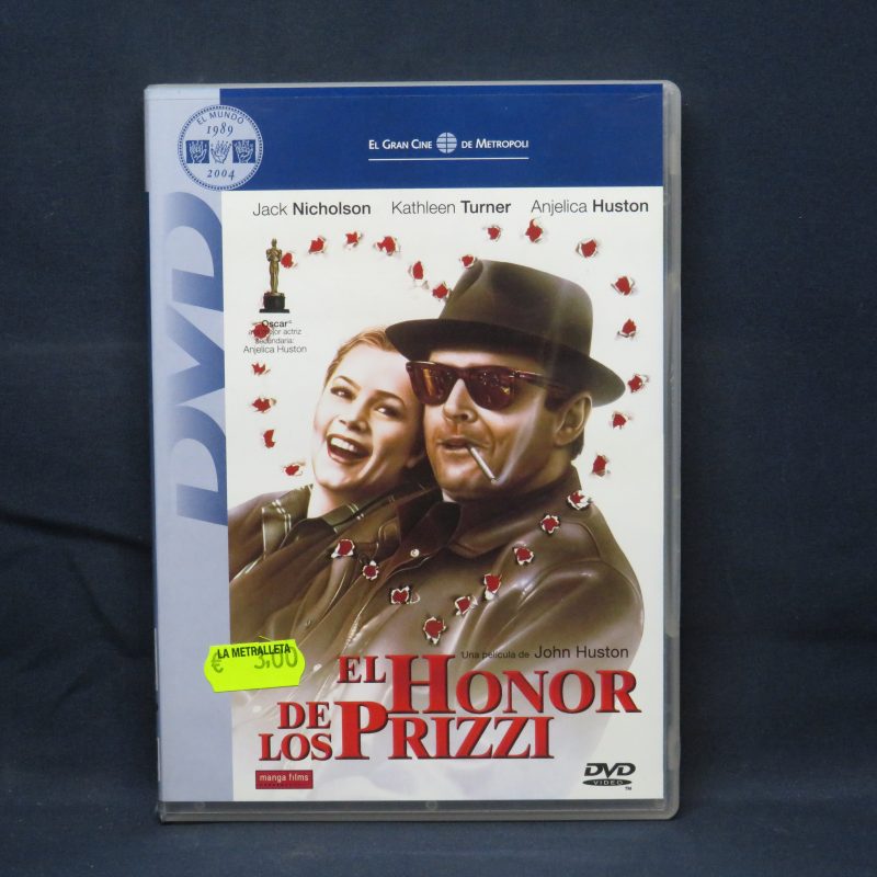 EL HONOR DE LOS PRIZZI - DVD